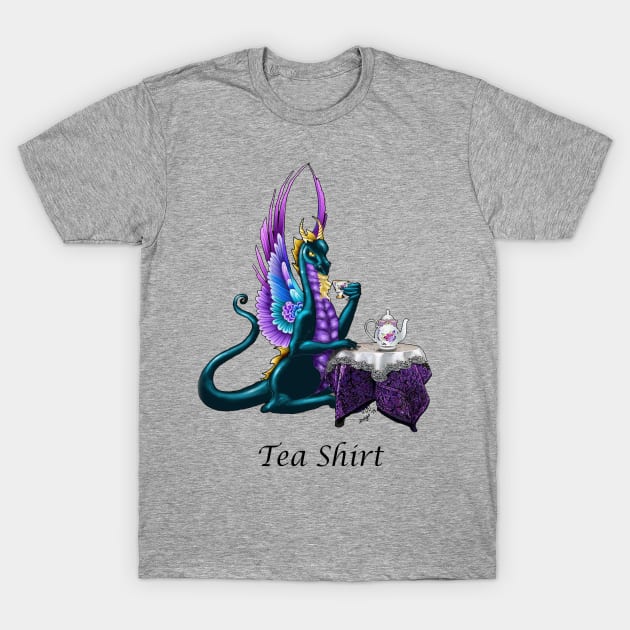 Tea Shirt T-Shirt by Delight's Fantasy Art